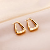 Anti-allergy 18k Gold-plated Earrings For Women