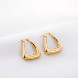 Anti-allergy 18k Gold-plated Earrings For Women