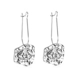 Fashion Stainless Steel Left And Right Eyes Earrings