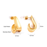 The latest models of gold Earrings fall sense Earrings