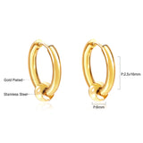 The latest models of gold earrings fall sense