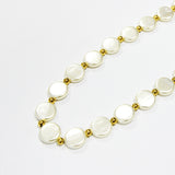 The latest trend of round pearl necklace