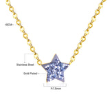 ASON Star pendentifs argile bijoux femmes déclaration sautoir pendentif or 316Lacier inoxydable chaîne colliers pendentifs ensemble 