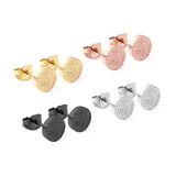 ASON 3pairs Letter LOVE Mixed Color Piercing Stud Earring Sets Stainless Steel Wholesale Fashion Jewelry For Women Party