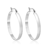 ASON grand cercle rond Piercing cerceaux boucles d'oreilles taille 10mm-40mm pour femmes couleur or pour femmes accessoires Brincon étudiants 