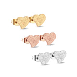 ASON 3pairs Letter LOVE Mixed Color Piercing Stud Earring Sets Stainless Steel Wholesale Fashion Jewelry For Women Party