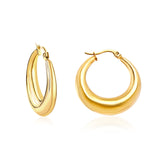 Minimalist Stainless Steel Hoop Earrrings for Women Gold Color Metal Circle Earrings Vintage Girls Party Jewelry Gifts