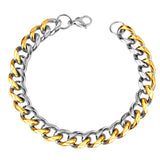 Fashion 10mm Stainless Steel Chain Bracelet For Women