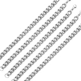 Fashion 10mm Stainless Steel Chain Bracelet For Women