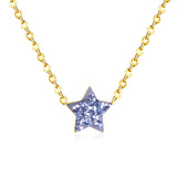 ASON Star pendentifs argile bijoux femmes déclaration sautoir pendentif or 316Lacier inoxydable chaîne colliers pendentifs ensemble 