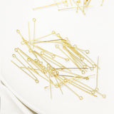 ASON 100pcs/lot T Needle 9Word Needle Round Head NeedleDIY Handmade Earring Ear Jewelry Pendant Pendant Material Kit Accessories