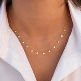 Collier étoile bohémien élégant en acier inoxydable, bijoux Flash, chaînes pour femmes, colliers de bureau pour dames 