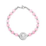 ASON perles cristal rond Jesu pendentifs Bracelets et Bracelets pour femmes fille perles en acier inoxydable pulseira Bracelets fête