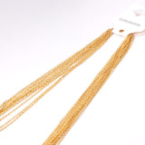 2MM Necklaces For Pendants Bulk Sale 2mm Rolo Cuban Link Chains Necklace Accessories Colliler Stainless  Chains Jewelry