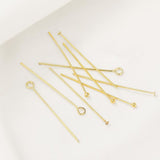 ASON 100pcs/lot T Needle 9Word Needle Round Head NeedleDIY Handmade Earring Ear Jewelry Pendant Pendant Material Kit Accessories