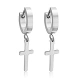 Hoop Earrings For Women Cross Fashion Jewelry Stainless Steel 2020 Earings Jewellery pendientes oorbellen Bricos