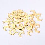 ASON 100 pièces/lots breloque étoile perforée lune papillon coeur fleur feuille croix pendentif pour bricolage collier Bracelet fabrication de bijoux