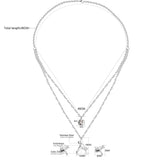 ASON – ensemble de bijoux de mariage pour femmes, en acier inoxydable 316L, doré, collier libellule, pendentif, petites boucles d'oreilles 