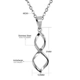 ASON Stylish Stainless Steel Gold Color Chain Necklaces with Pendant for Men Women Chokers Party Gift Accessories Jewelry