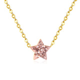 ASON Star Pendants Clay Jewelry Women Statement Long Necklace Pendant Gold 316LStainless Steel Chain Necklaces Pendants Set