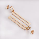 Fashion Jewelry 2020 Korean Style Square drop earrings brincos for women's square long earring pendientes aretes